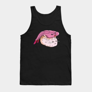 Funny Japanese Kawaii Sushi Nigiri Tank Top